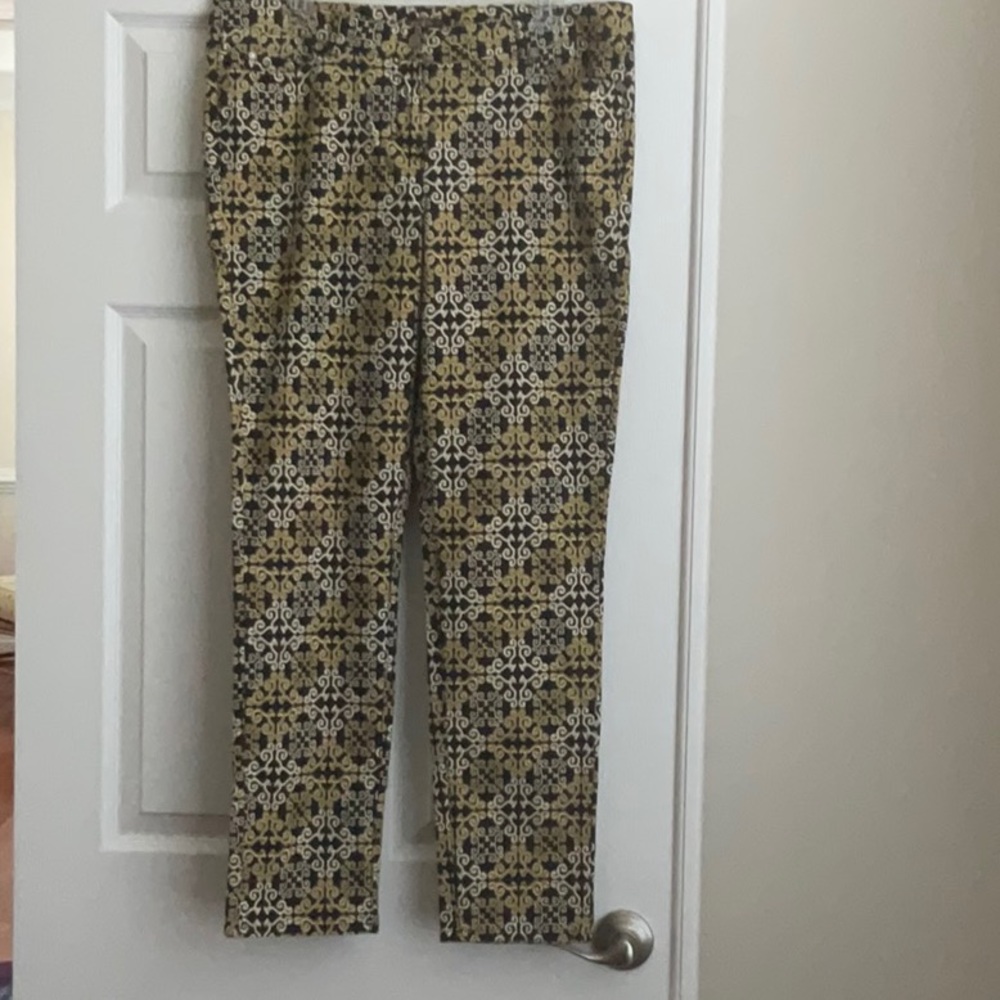 J Maclaughin - Printed Jean - black white and yellow gold